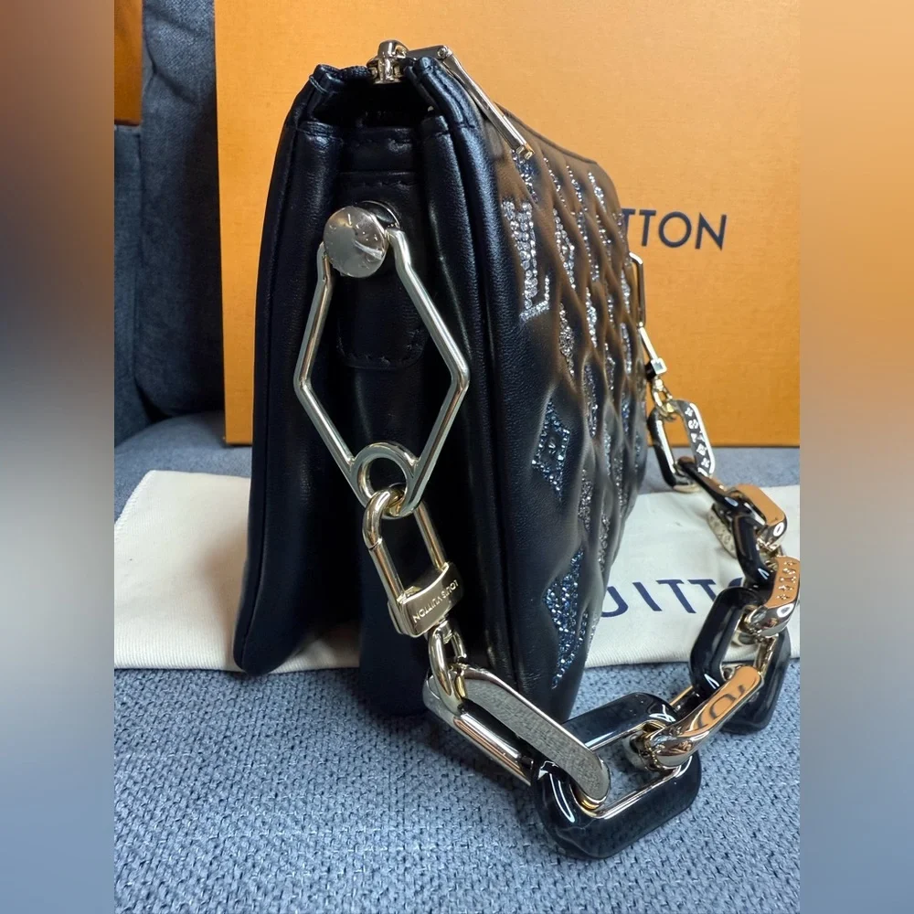 Louis Vuitton Coussin BB Rhinestones monogram bag